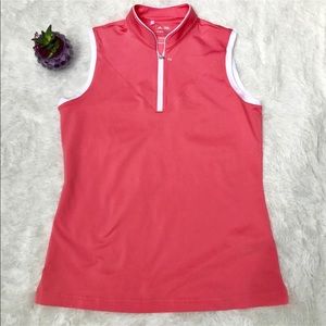 Coral Adidas half zip | Women’s Small